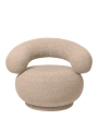 Fotel Orbo Natural Bouclé Ferm Living