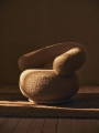 Fotel Orbo Natural Bouclé Ferm Living