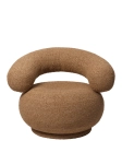 Fotel Orbo Tan Bouclé Ferm Living 