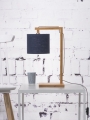LAMPA STOŁOWA HIMALAYA BAMBUSOWA PODSTAWA, LNIANY ABAŻUR, WIELE KOLORÓW	- IT'S ABOUT ROMI