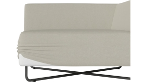 Pokrowiec na sofę ogrodową Orlando O2 - tylna jednostka BOLIA różne warianty 