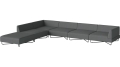 Sofa ogrodowa Orlando O2, 6 modułów z otwartym końcem - lewa BOLIA  różne warianty