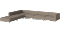 Sofa ogrodowa Orlando O2, 6 modułów z otwartym końcem - lewa BOLIA  różne warianty