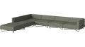 Sofa ogrodowa Orlando O2, 6 modułów z otwartym końcem - lewa BOLIA  różne warianty