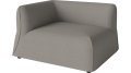 Moduł narożny sofy ogrodowej Arke 115 x 95 cm – po lewej BOLIA różne warianty