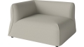 Moduł narożny sofy ogrodowej Arke 115 x 95 cm – po lewej BOLIA różne warianty