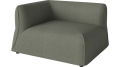 Moduł narożny sofy ogrodowej Arke 115 x 95 cm – po lewej BOLIA różne warianty