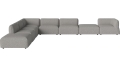 Arke garden sofa 8 modułów z otwartym końcem 450 x 360 cm – lewa BOLIA różne warianty 