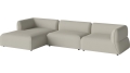 Arke garden sofa 3 moduły z szezlongiem 345 x 170 cm – lewa BOLIA różne warianty 