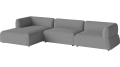 Arke garden sofa 3 moduły z szezlongiem 345 x 170 cm – lewa BOLIA różne warianty 