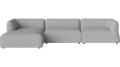 Arke garden sofa 3 moduły z szezlongiem 345 x 170 cm – lewa BOLIA różne warianty 