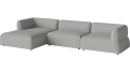 Arke garden sofa 3 moduły z szezlongiem 345 x 170 cm – lewa BOLIA różne warianty 