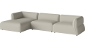 Arke garden sofa 3 moduły z szezlongiem 345 x 170 cm – lewa BOLIA różne warianty 
