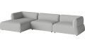 Arke garden sofa 3 moduły z szezlongiem 345 x 170 cm – lewa BOLIA różne warianty 