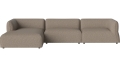 Arke garden sofa 3 moduły z szezlongiem 345 x 170 cm – lewa BOLIA różne warianty 