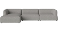Arke garden sofa 3 moduły z szezlongiem 345 x 170 cm – lewa BOLIA różne warianty 