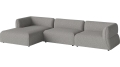 Arke garden sofa 3 moduły z szezlongiem 345 x 170 cm – lewa BOLIA różne warianty 