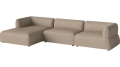 Arke garden sofa 3 moduły z szezlongiem 345 x 170 cm – lewa BOLIA różne warianty 