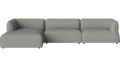 Arke garden sofa 3 moduły z szezlongiem 345 x 170 cm – lewa BOLIA różne warianty 