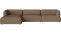 Arke garden sofa 3 moduły z szezlongiem 345 x 170 cm – lewa BOLIA różne warianty 
