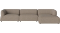Arke garden sofa 3 moduły z szezlongiem 345 x 170 cm – po prawej BOLIA różne warianty 