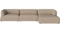 Arke garden sofa 3 moduły z szezlongiem 345 x 170 cm – po prawej BOLIA różne warianty 