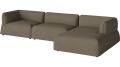 Arke garden sofa 3 moduły z szezlongiem 345 x 170 cm – po prawej BOLIA różne warianty 