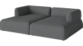 Arke garden sofa 2 moduły z szezlongiem BOLIA różne warianty 