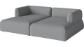 Arke garden sofa 2 moduły z szezlongiem BOLIA różne warianty 