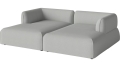 Arke garden sofa 2 moduły z szezlongiem BOLIA różne warianty 