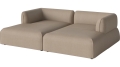 Arke garden sofa 2 moduły z szezlongiem BOLIA różne warianty 