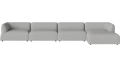 Arke garden sofa 4 moduły z szezlongiem 460 x 170 cm - po prawej BOLIA różne warianty 
