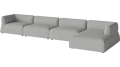 Arke garden sofa 4 moduły z szezlongiem 460 x 170 cm - po prawej BOLIA różne warianty 