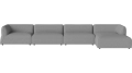 Arke garden sofa 4 moduły z szezlongiem 460 x 170 cm - po prawej BOLIA różne warianty 