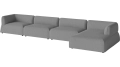 Arke garden sofa 4 moduły z szezlongiem 460 x 170 cm - po prawej BOLIA różne warianty 