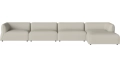 Arke garden sofa 4 moduły z szezlongiem 460 x 170 cm - po prawej BOLIA różne warianty 
