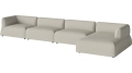 Arke garden sofa 4 moduły z szezlongiem 460 x 170 cm - po prawej BOLIA różne warianty 