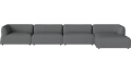 Arke garden sofa 4 moduły z szezlongiem 460 x 170 cm - po prawej BOLIA różne warianty 