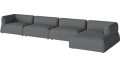 Arke garden sofa 4 moduły z szezlongiem 460 x 170 cm - po prawej BOLIA różne warianty 