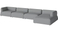 Arke garden sofa 4 moduły z szezlongiem 460 x 170 cm - po prawej BOLIA różne warianty 