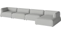 Arke garden sofa 4 moduły z szezlongiem 460 x 170 cm - po prawej BOLIA różne warianty 