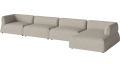 Arke garden sofa 4 moduły z szezlongiem 460 x 170 cm - po prawej BOLIA różne warianty 