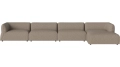 Arke garden sofa 4 moduły z szezlongiem 460 x 170 cm - po prawej BOLIA różne warianty 