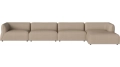 Arke garden sofa 4 moduły z szezlongiem 460 x 170 cm - po prawej BOLIA różne warianty 
