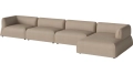 Arke garden sofa 4 moduły z szezlongiem 460 x 170 cm - po prawej BOLIA różne warianty 
