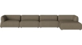 Arke garden sofa 4 moduły z szezlongiem 460 x 170 cm - po prawej BOLIA różne warianty 