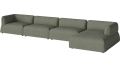 Arke garden sofa 4 moduły z szezlongiem 460 x 170 cm - po prawej BOLIA różne warianty 