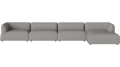 Arke garden sofa 4 moduły z szezlongiem 460 x 170 cm - po prawej BOLIA różne warianty 