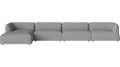 Arke garden sofa 4 moduły z szezlongiem 460 x 170 cm - po lewej BOLIA różne warianty 