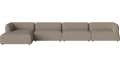Arke garden sofa 4 moduły z szezlongiem 460 x 170 cm - po lewej BOLIA różne warianty 